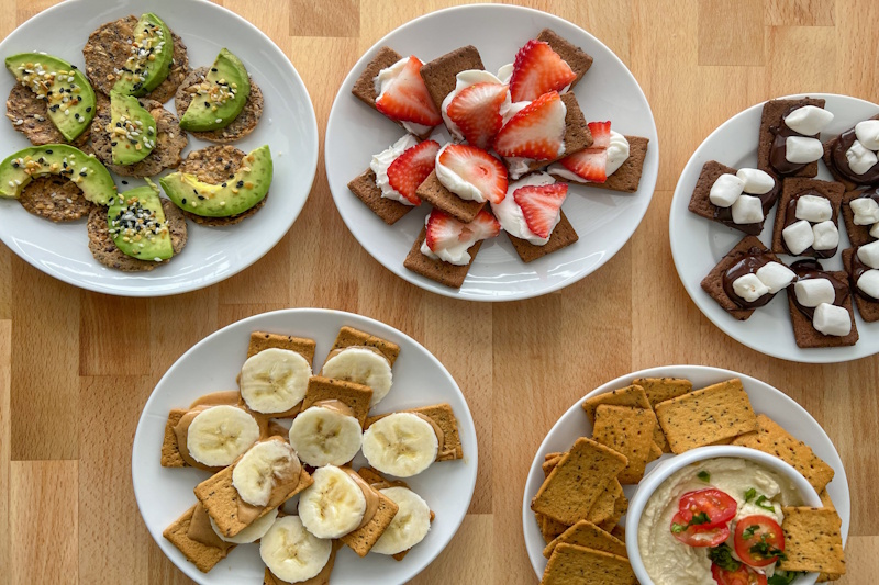 ایده میان وعده سالم | راهنمای کامل برای کودکان، بزرگسالان و محل کار