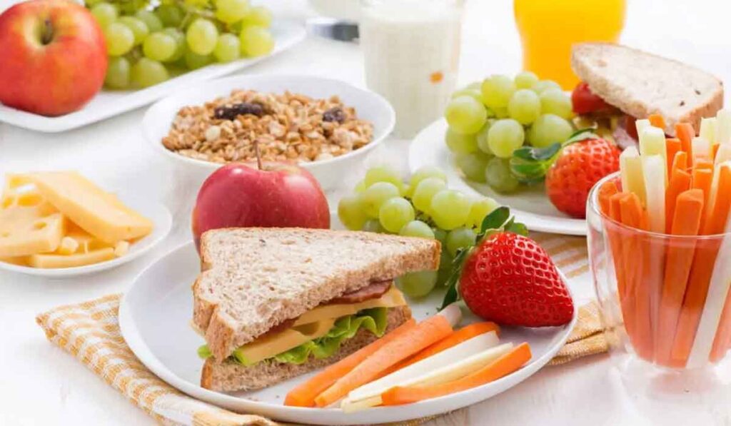 تزیین میان وعده سالم