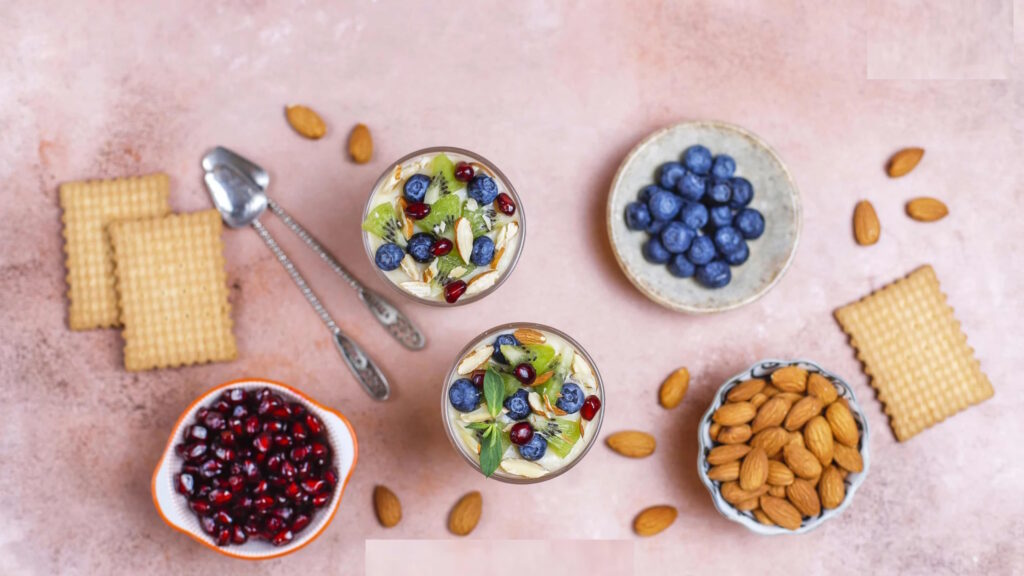 تزیین میان وعده سالم