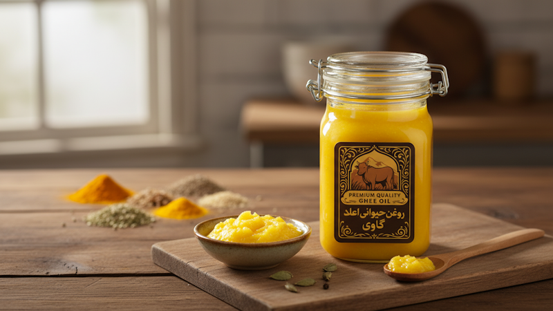 مراحل تولید روغن حیوانی سنتی