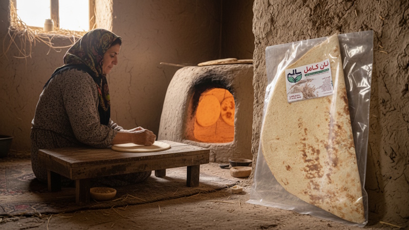 کیک و نان سالم با آرد سبوس‌دار